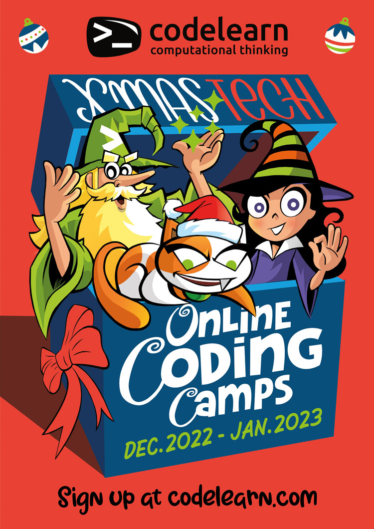 Christmas Online Coding Camps